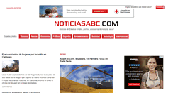 Desktop Screenshot of eeuu.noticiasabc.com