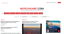 Desktop Screenshot of noticiasabc.com