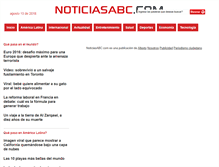 Tablet Screenshot of noticiasabc.com